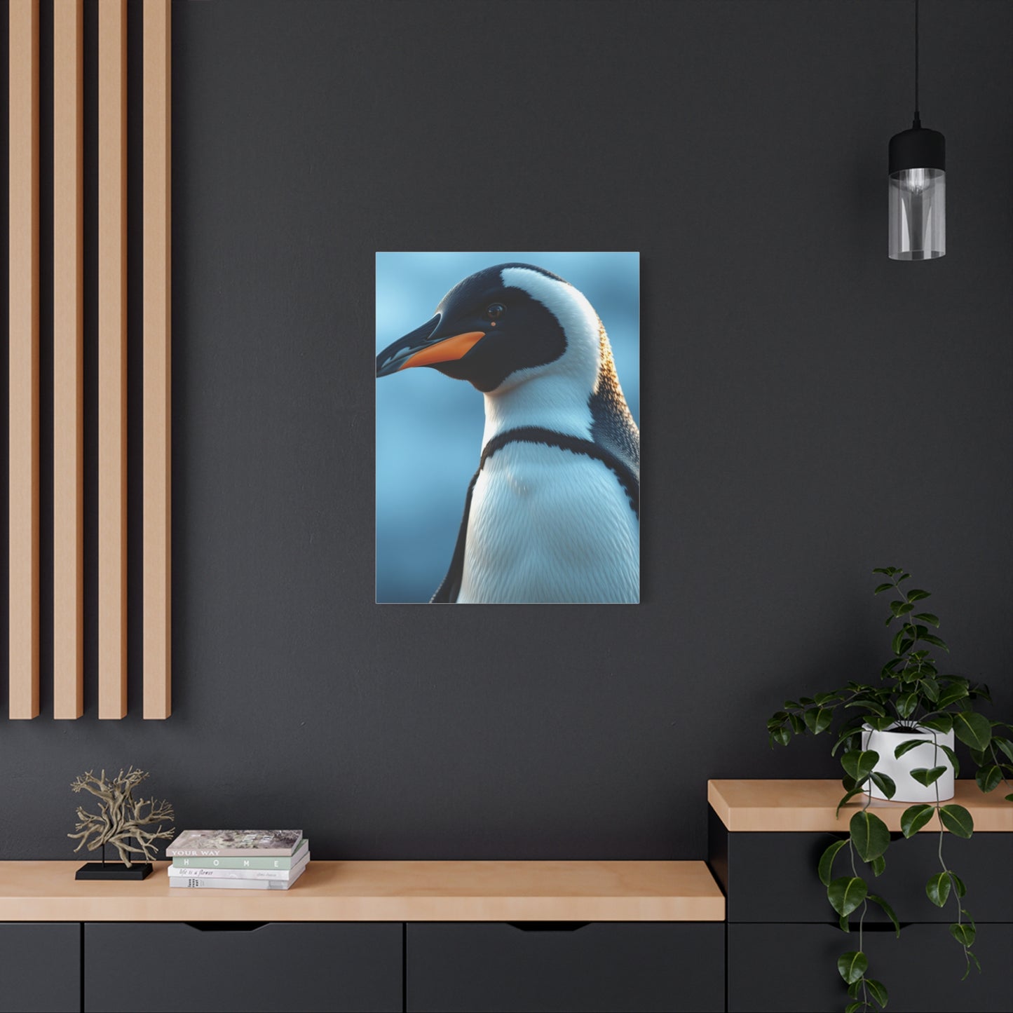 Penguin Art Luxury Canvas Wall Art & Canvas Print