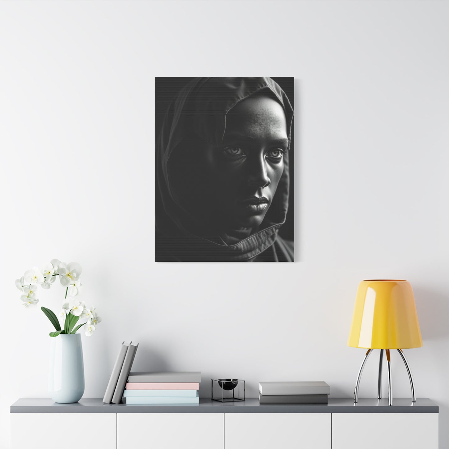 Noir Blanc Masterpiece Wall Art & Canvas Print