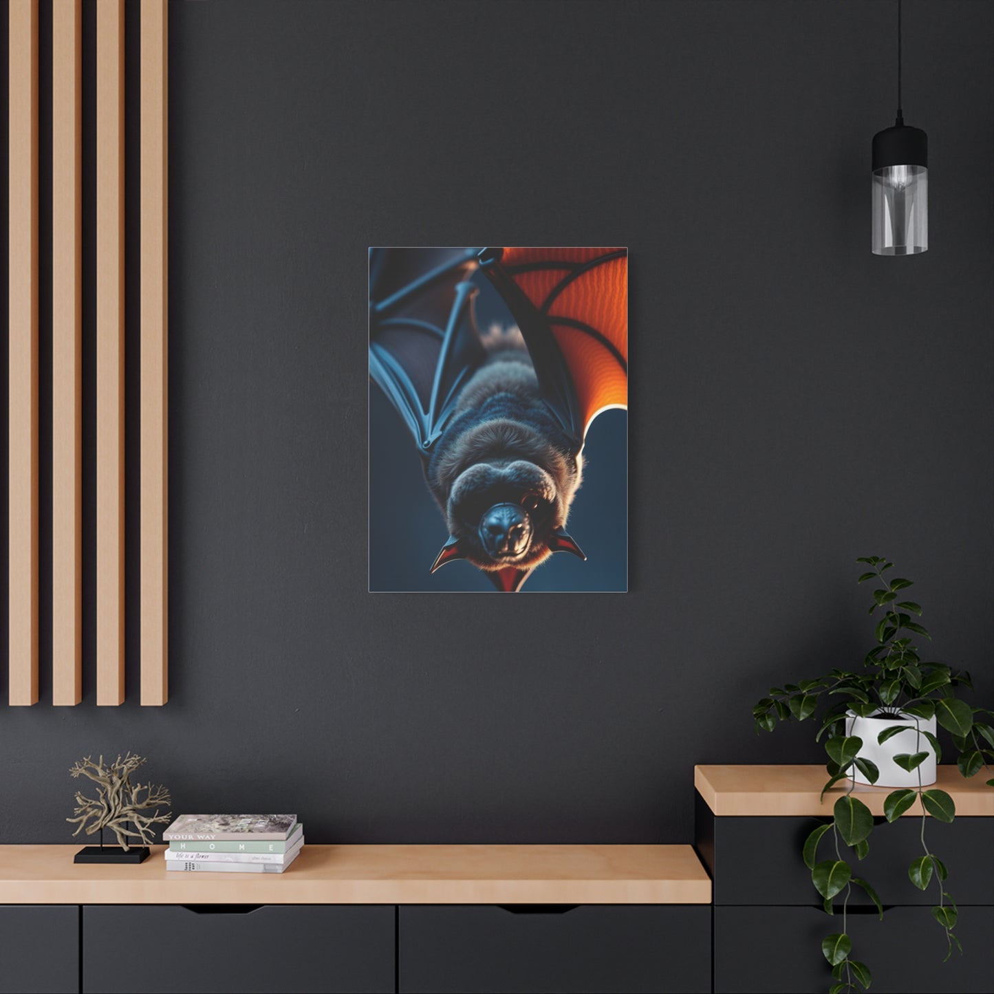 Elite Bat Art Vision Wall Art & Canvas Print