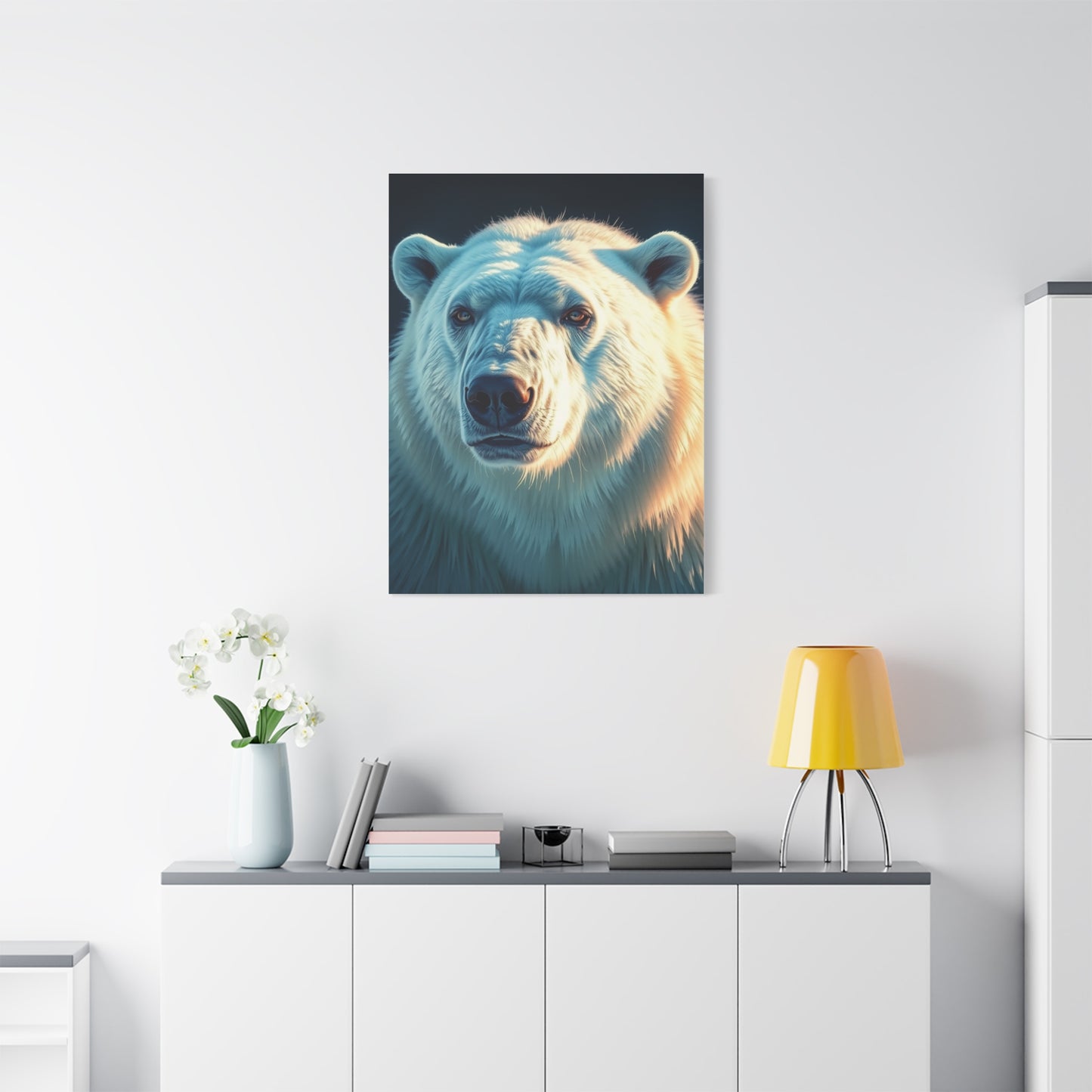 Polar Bear Art Refined Canvas Wall Art & Canvas Print