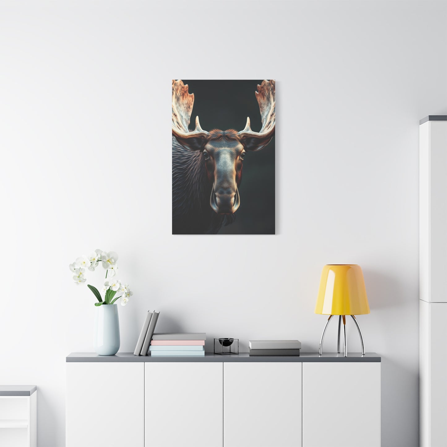 Masterpiece Moose Art Vision Wall Art & Canvas Print