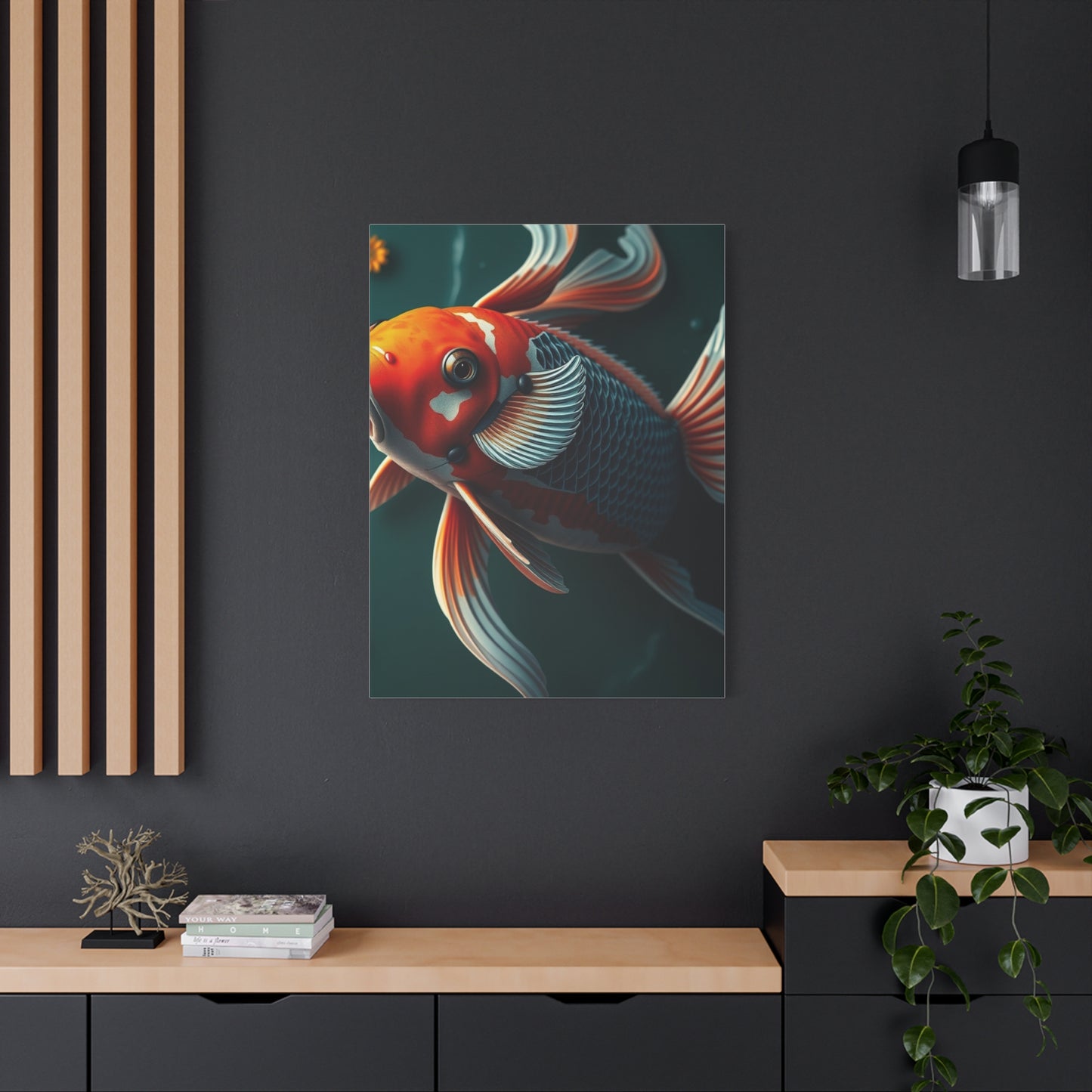 Koi Fish Art Luxury Canvas Wall Art & Canvas Print