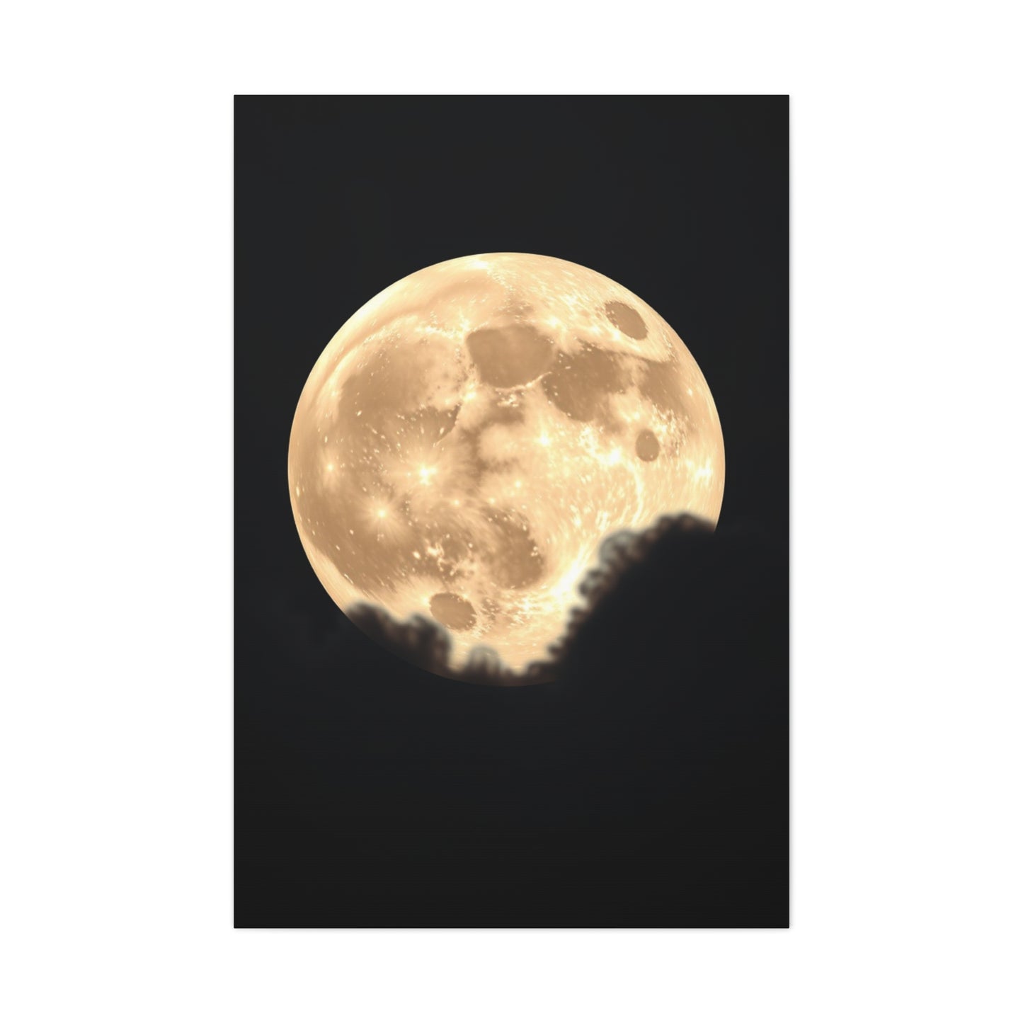 Lunar Essence Wall Masterpiece Wall Art & Canvas Print