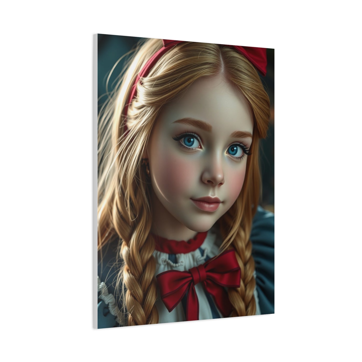 Alice In Wonderland Characters Art Artisan Canvas Wall Art & Canvas Print