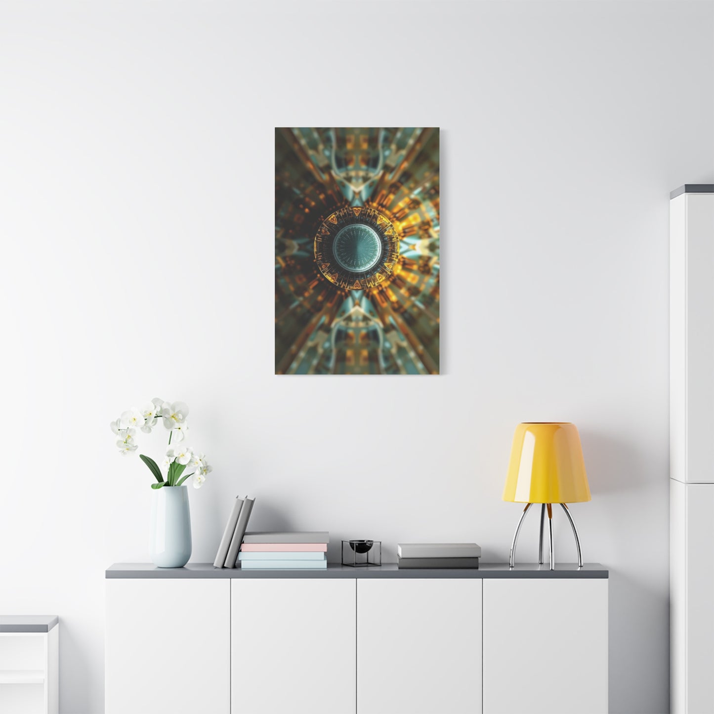 Circular Abstract Art Luxury Canvas Wall Art & Canvas Print
