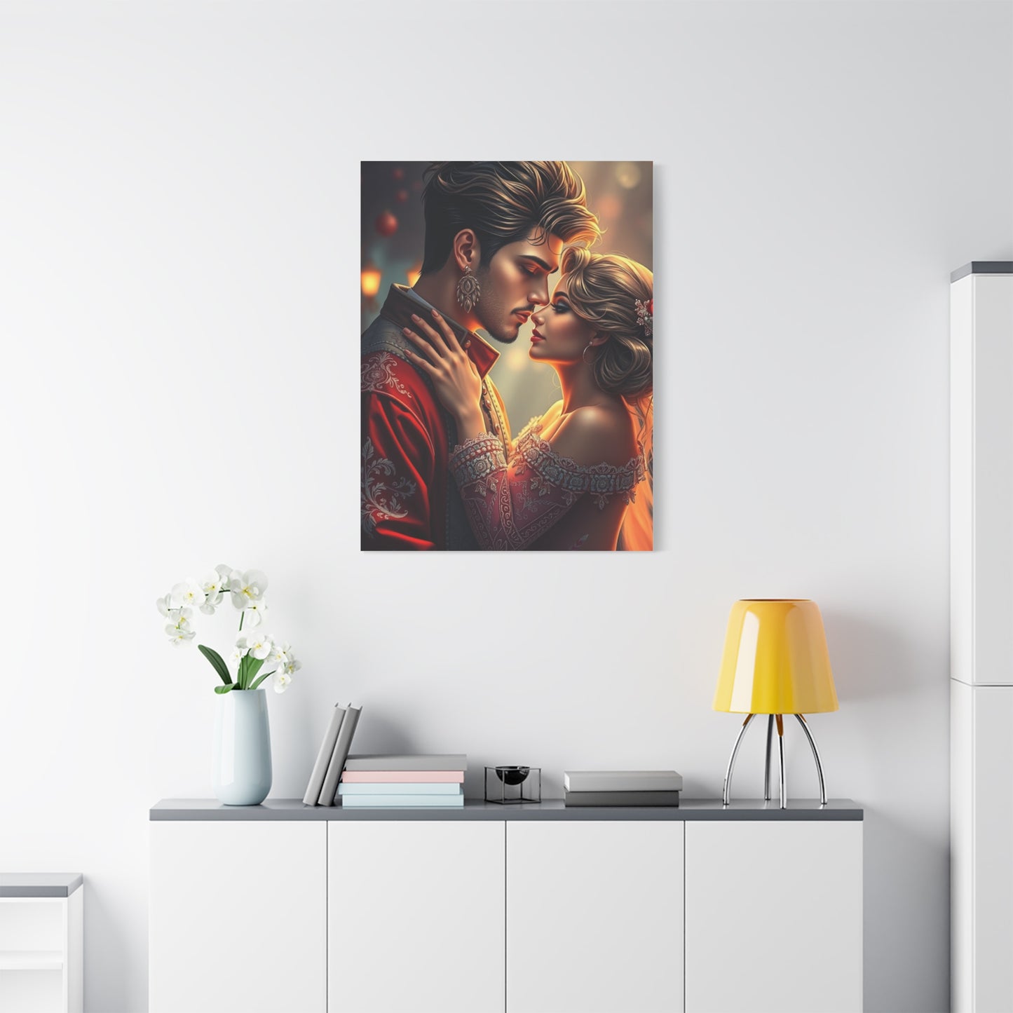 Celestial Romance Canvas Wall Art & Canvas Print