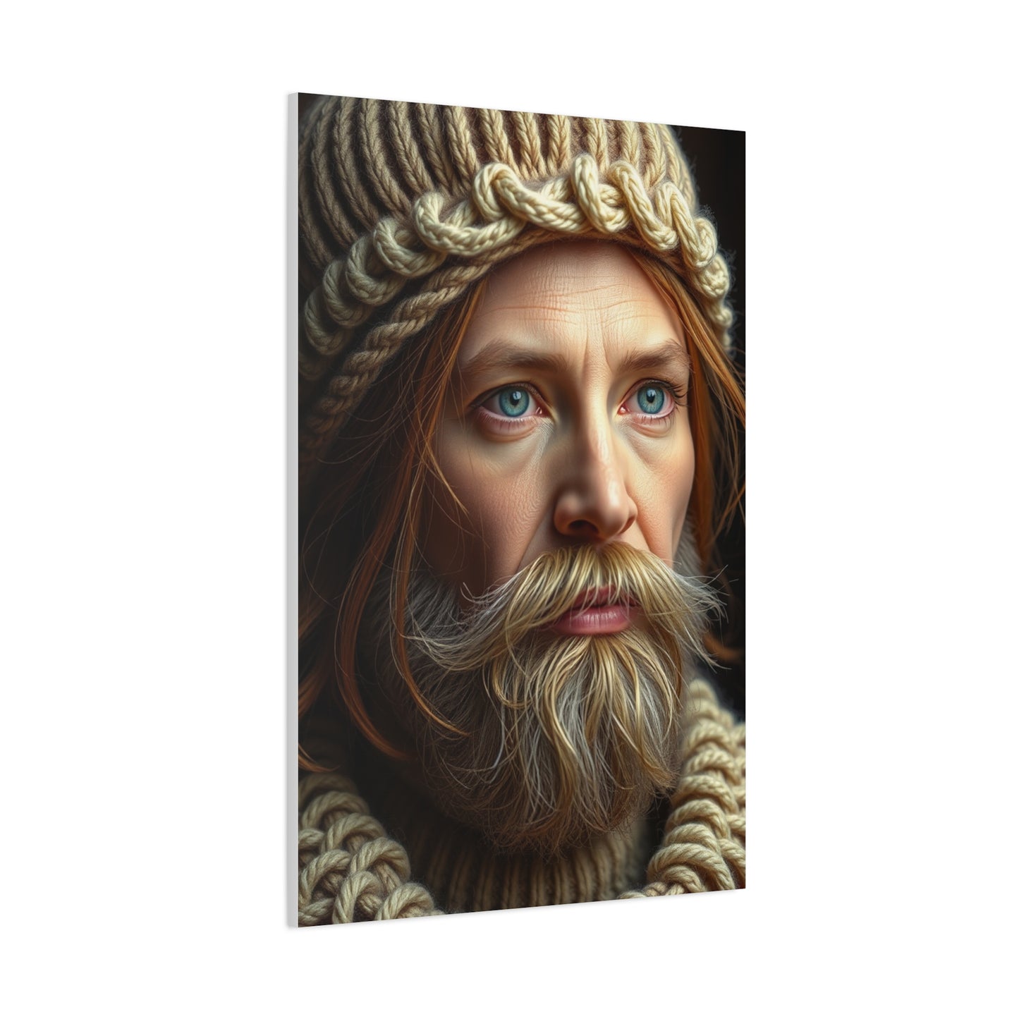 Vermilion Glow Canvas Wall Art & Canvas Print