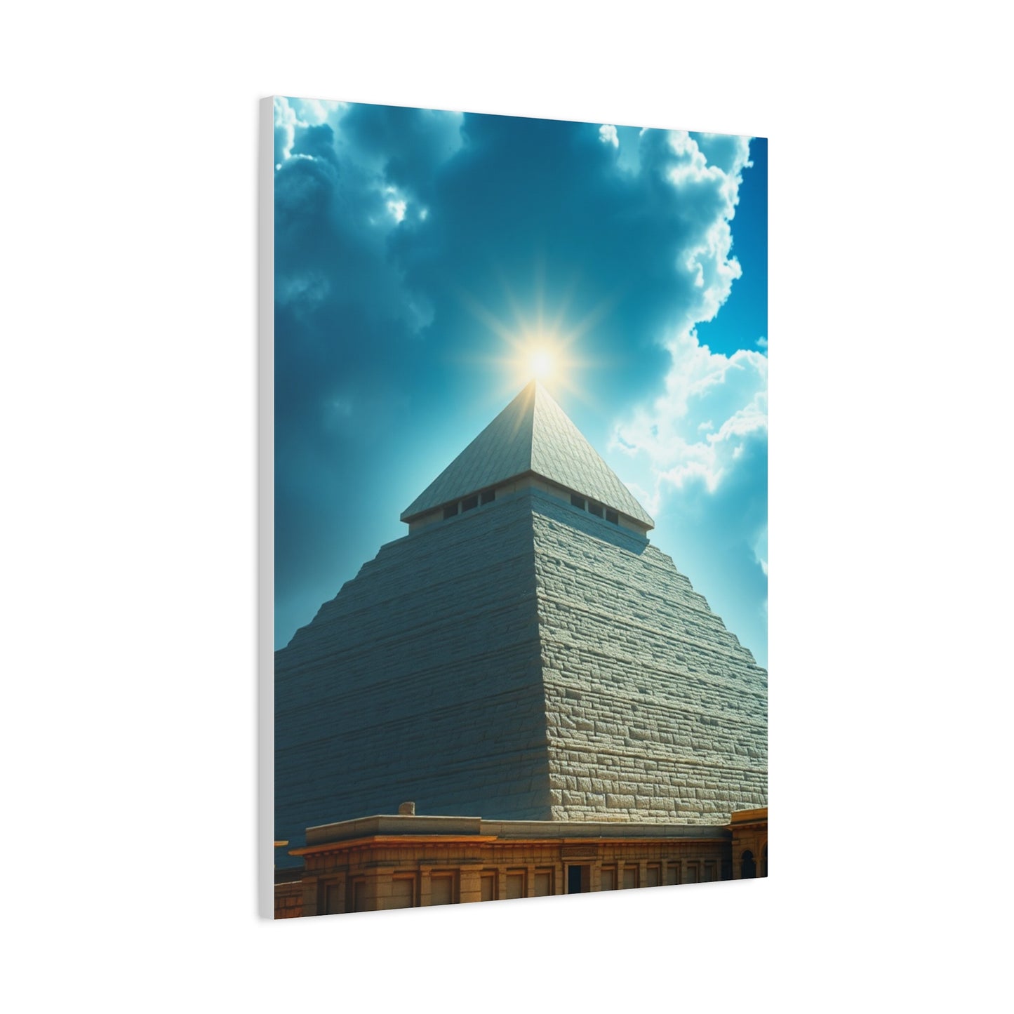 Masterpiece Pyramid Art Vision Wall Art & Canvas Print