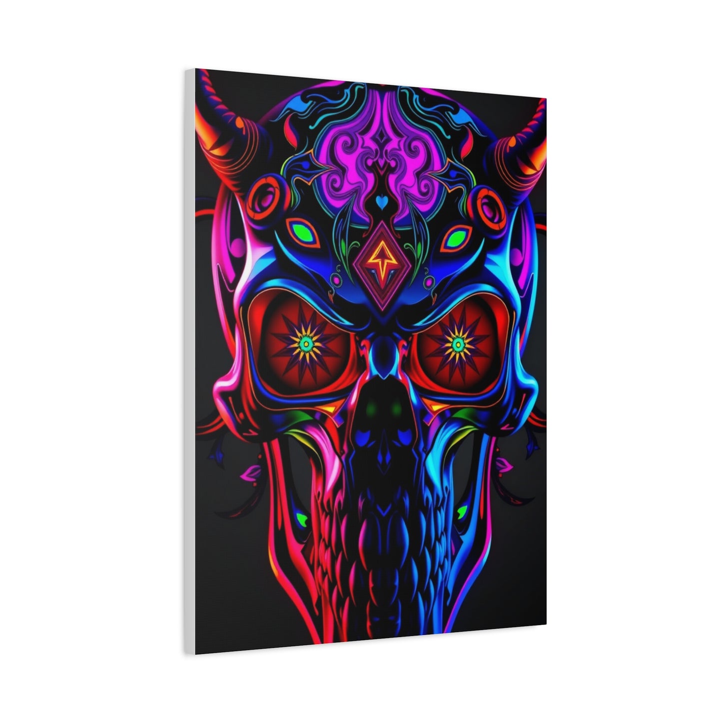 Trance Skull Elegance Wall Art & Canvas Print