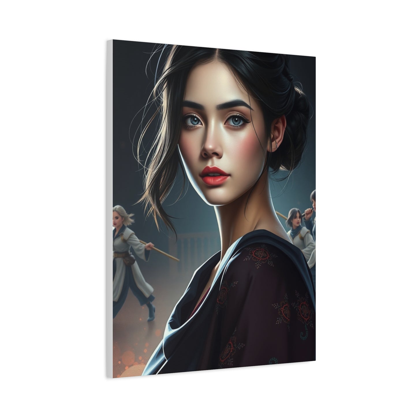Seraphic Beauty Canvas Wall Art & Canvas Print
