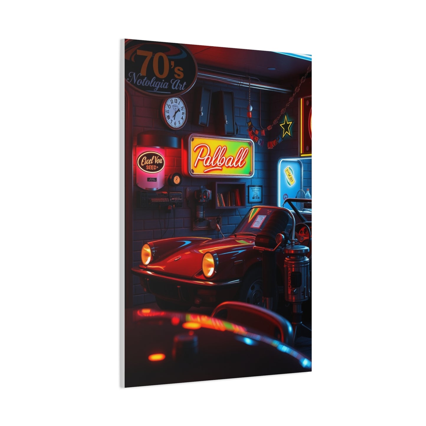 70’s Nostalgia Art Luxury Canvas Wall Art & Canvas Print