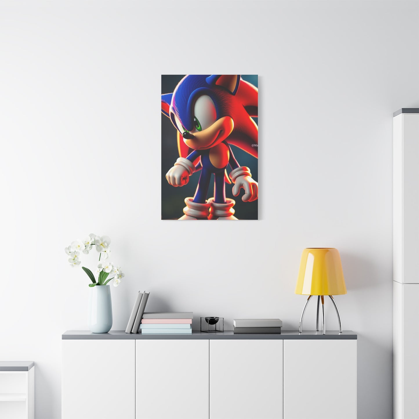 Collection Sonic the Hedgehog Art Art Wall Art & Canvas Print