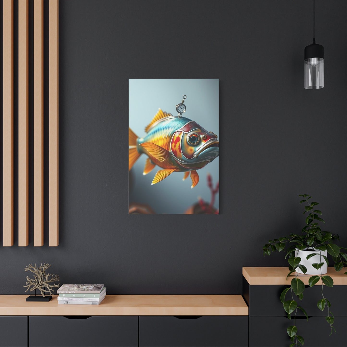 Masterpiece Fish Wall Art Vision Wall Art & Canvas Print
