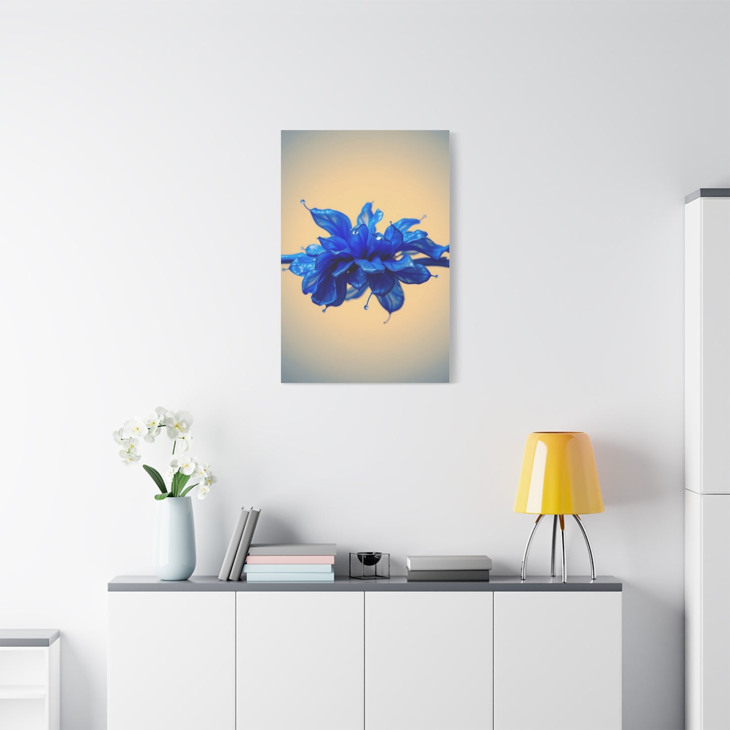 Supreme Blue & Gray Art Collection Wall Art & Canvas Print
