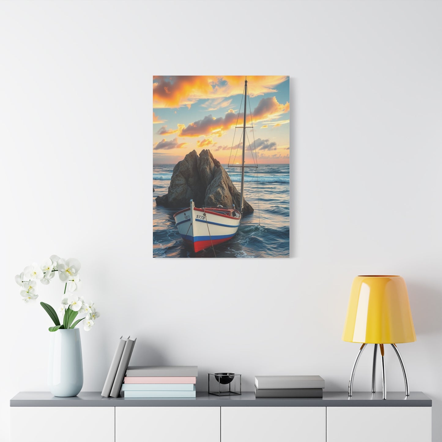 Oceans Whisper Elegance Wall Art & Canvas Print