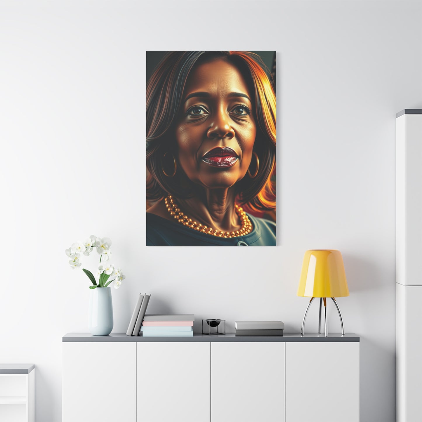 Kamala Harris Art Luxury Canvas Wall Art & Canvas Print