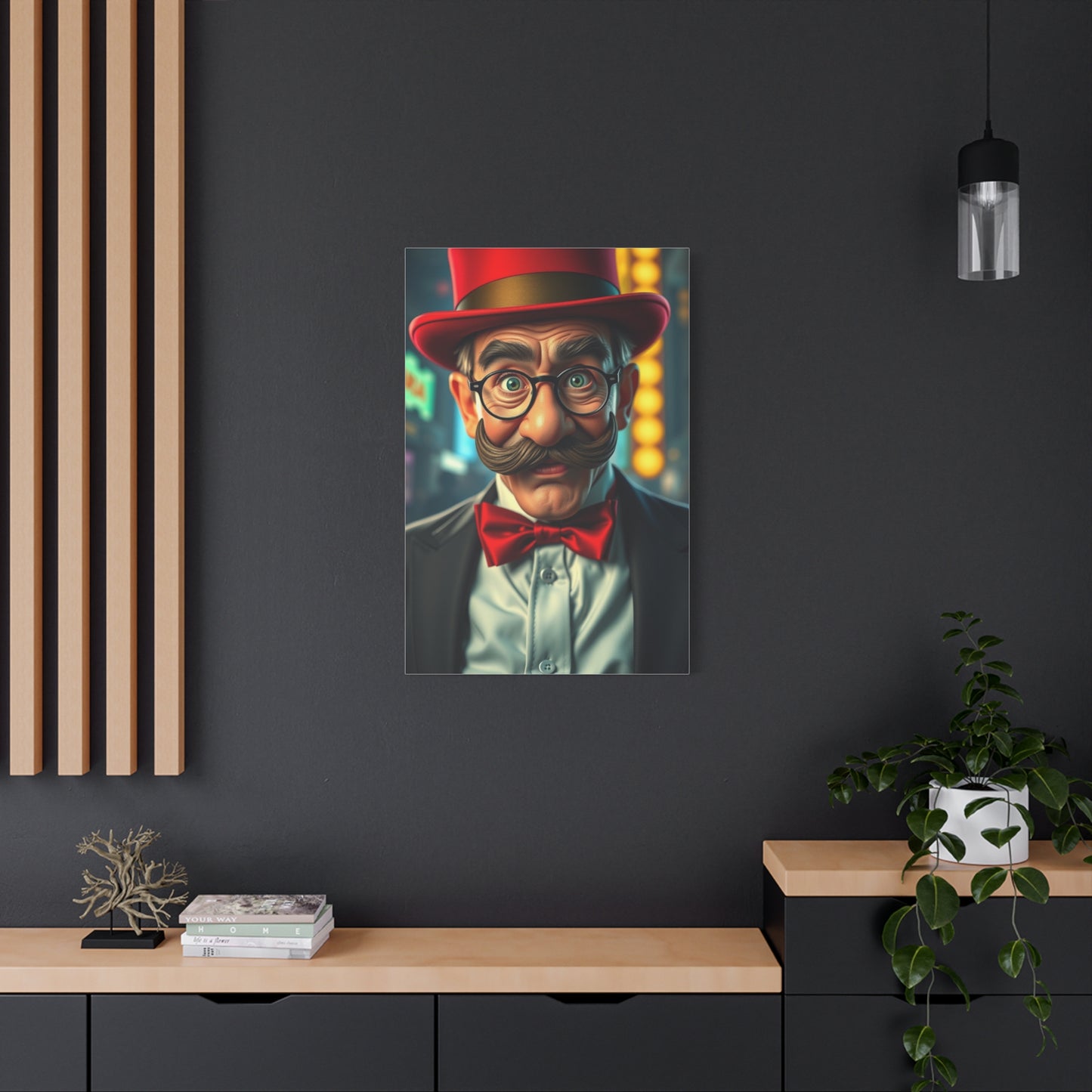 Collection Rich Uncle Pennybags Art Art Wall Art & Canvas Print