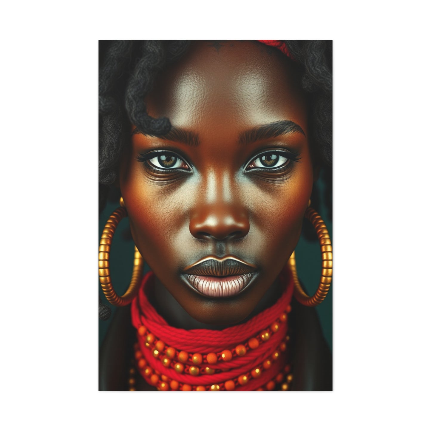 Masterpiece Afrofuturism Art Vision Wall Art & Canvas Print