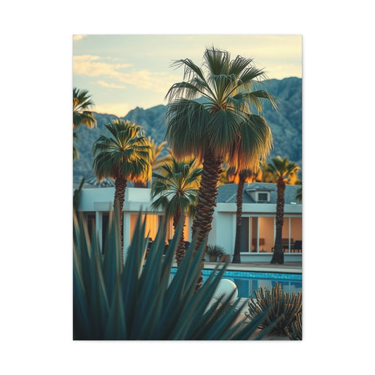 Vision Palm Springs Art Art Wall Art & Canvas Print