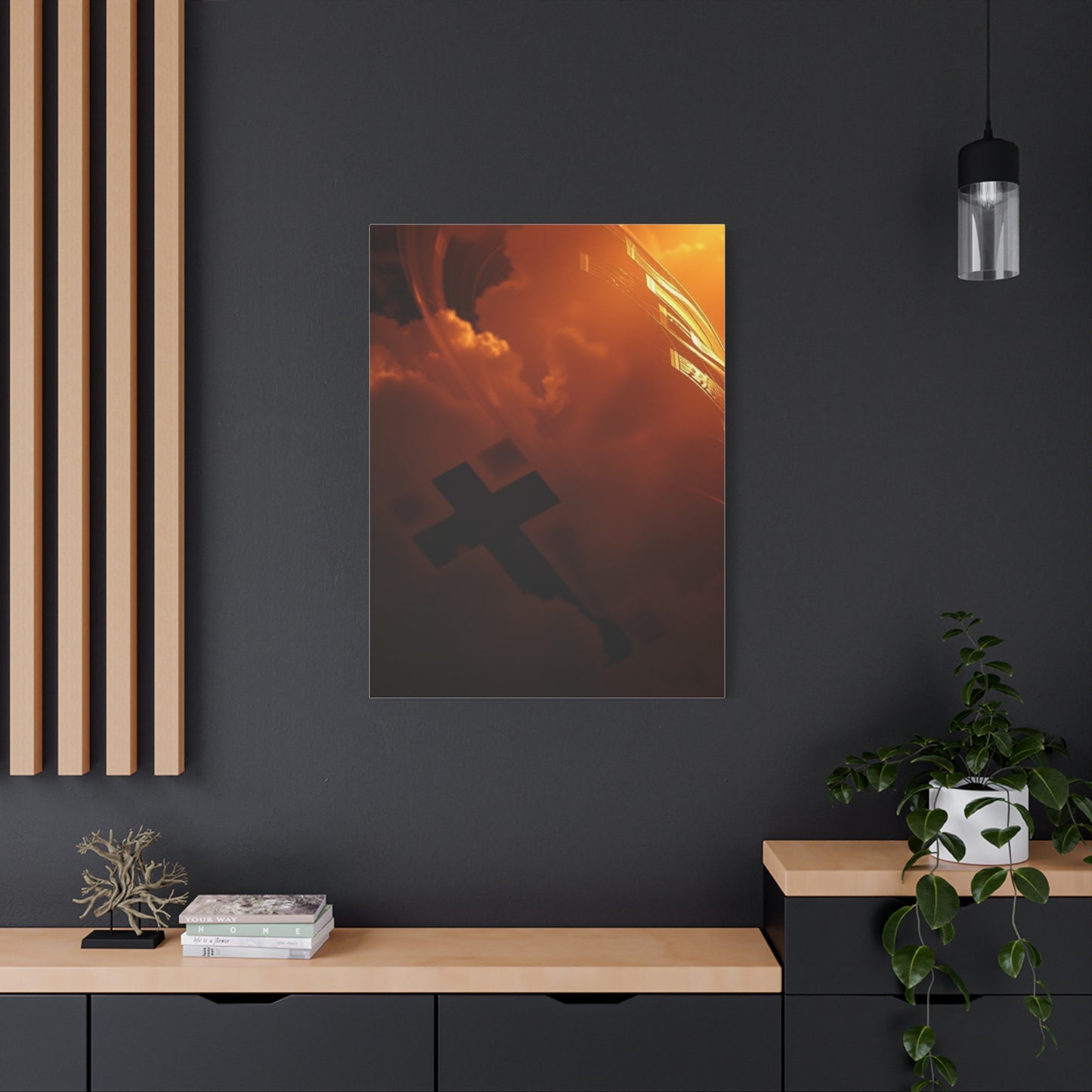 Celestial Word Canvas Wall Art & Canvas Print