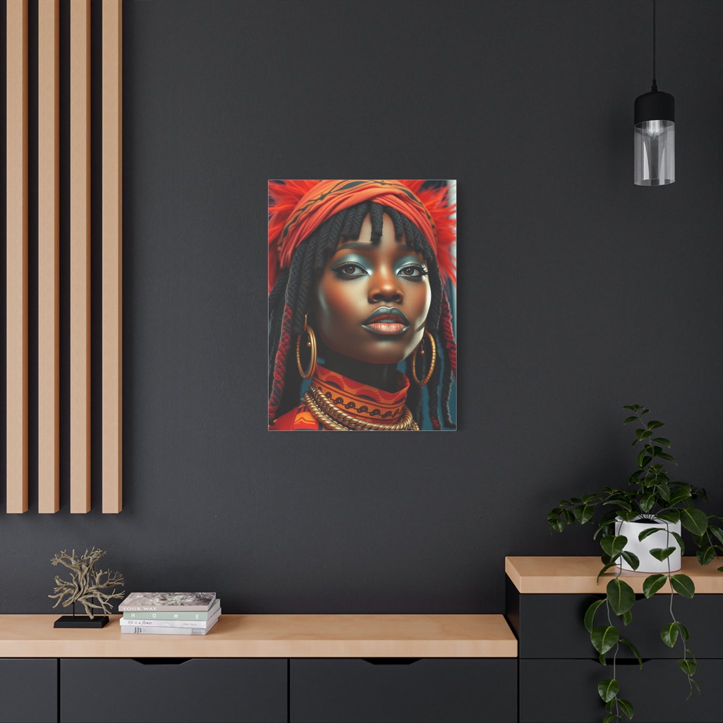 Supreme Afrofuturism Art Collection Wall Art & Canvas Print
