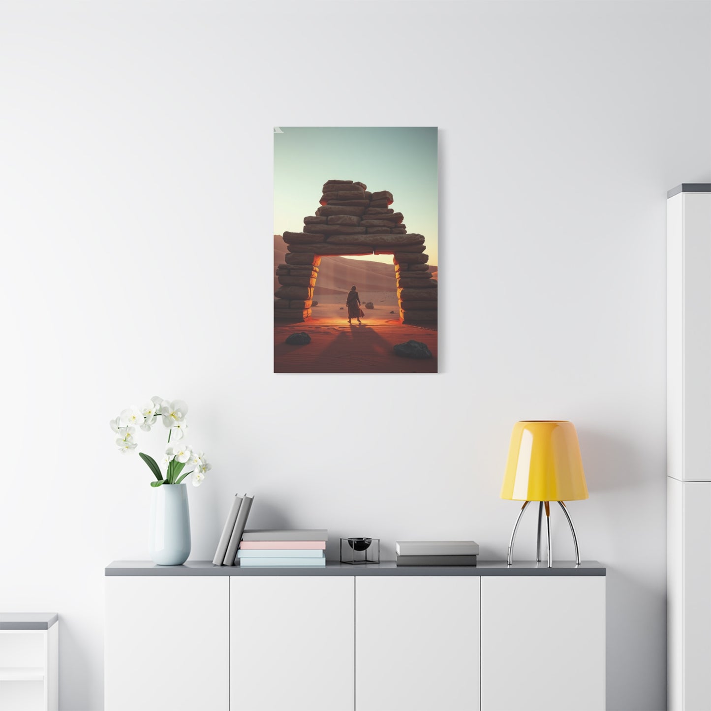 Amber Mirage Canvas Wall Art & Canvas Print