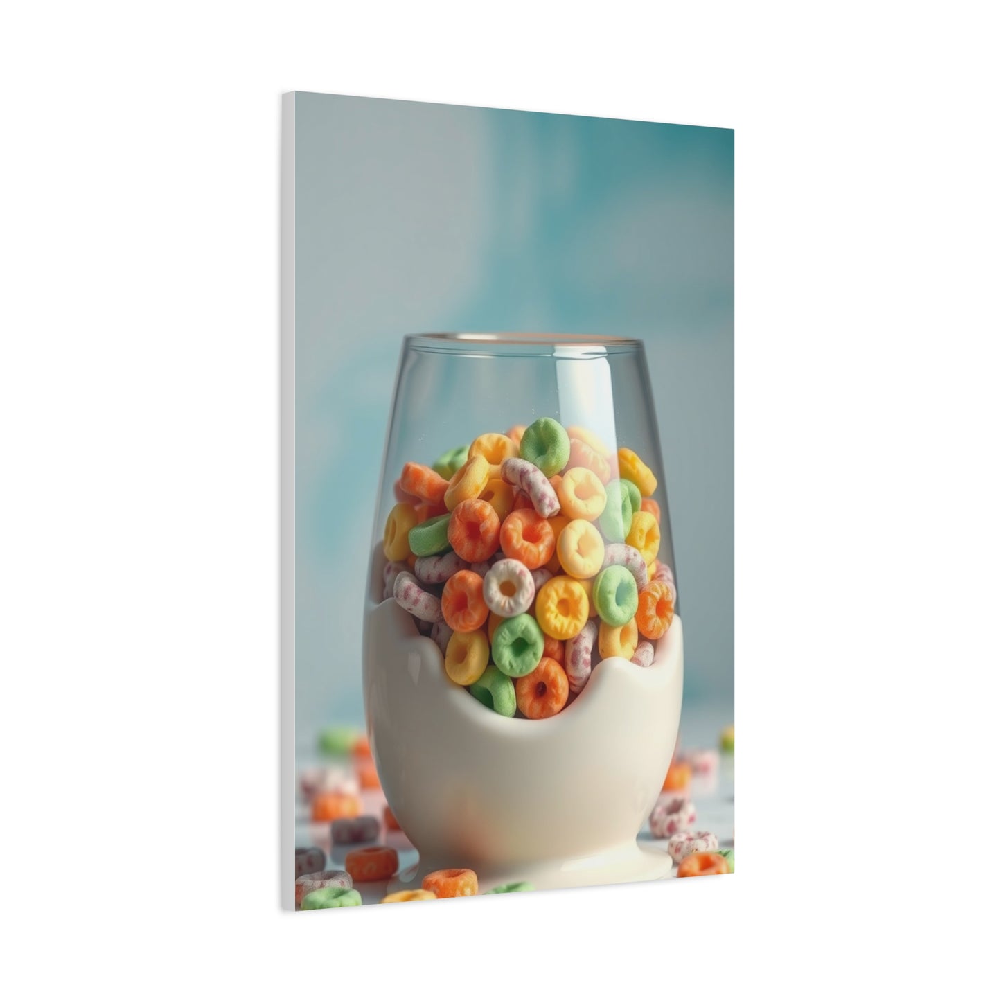 Opulent Cereal Symphony Canvas Wall Art & Canvas Print