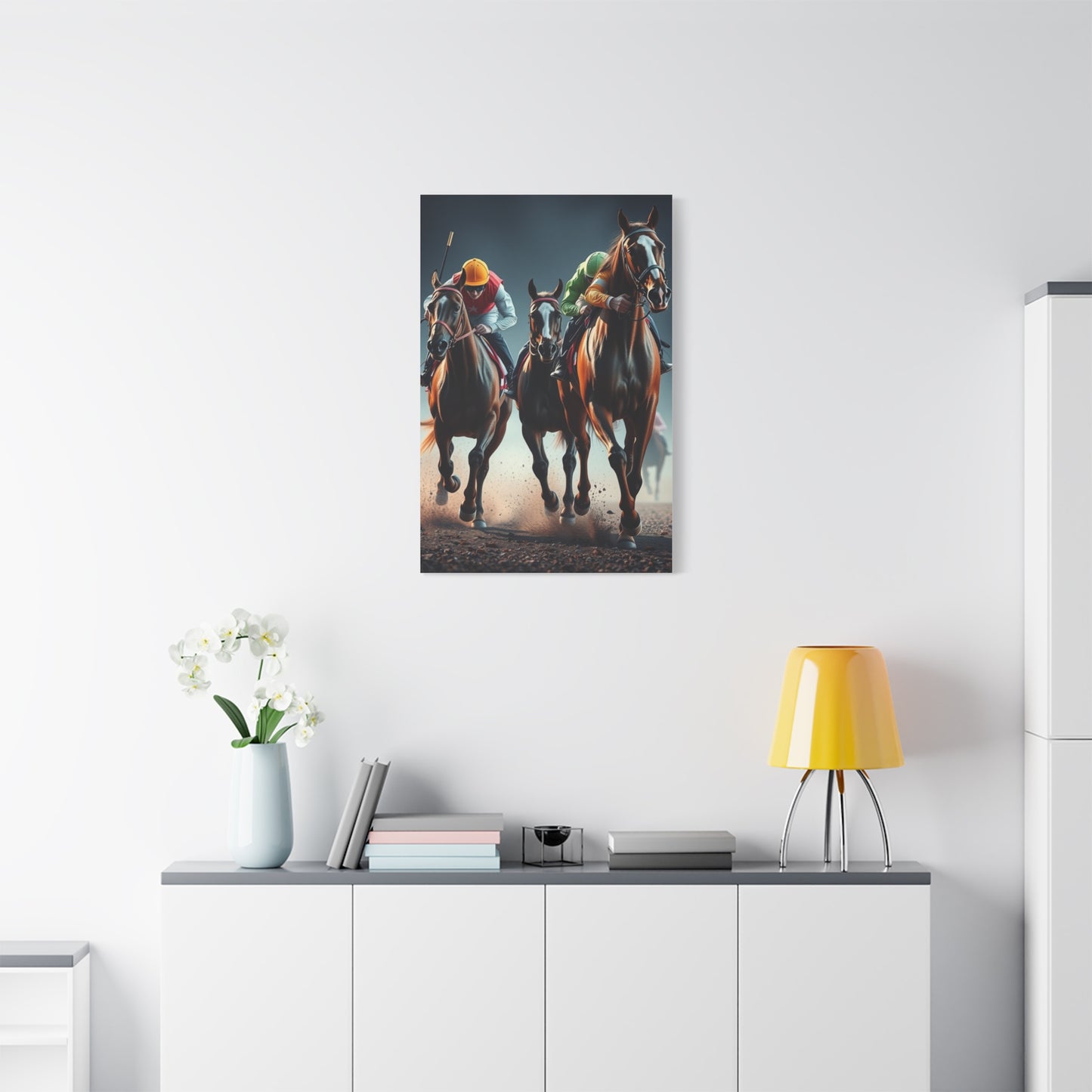 Horse Racing Art Supreme Gallery Wall Art & Canvas Print