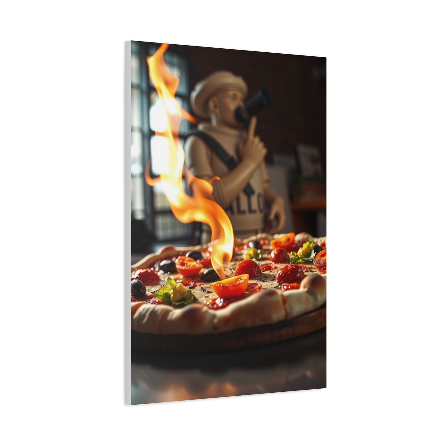 Vision Pizza Art Art Wall Art & Canvas Print