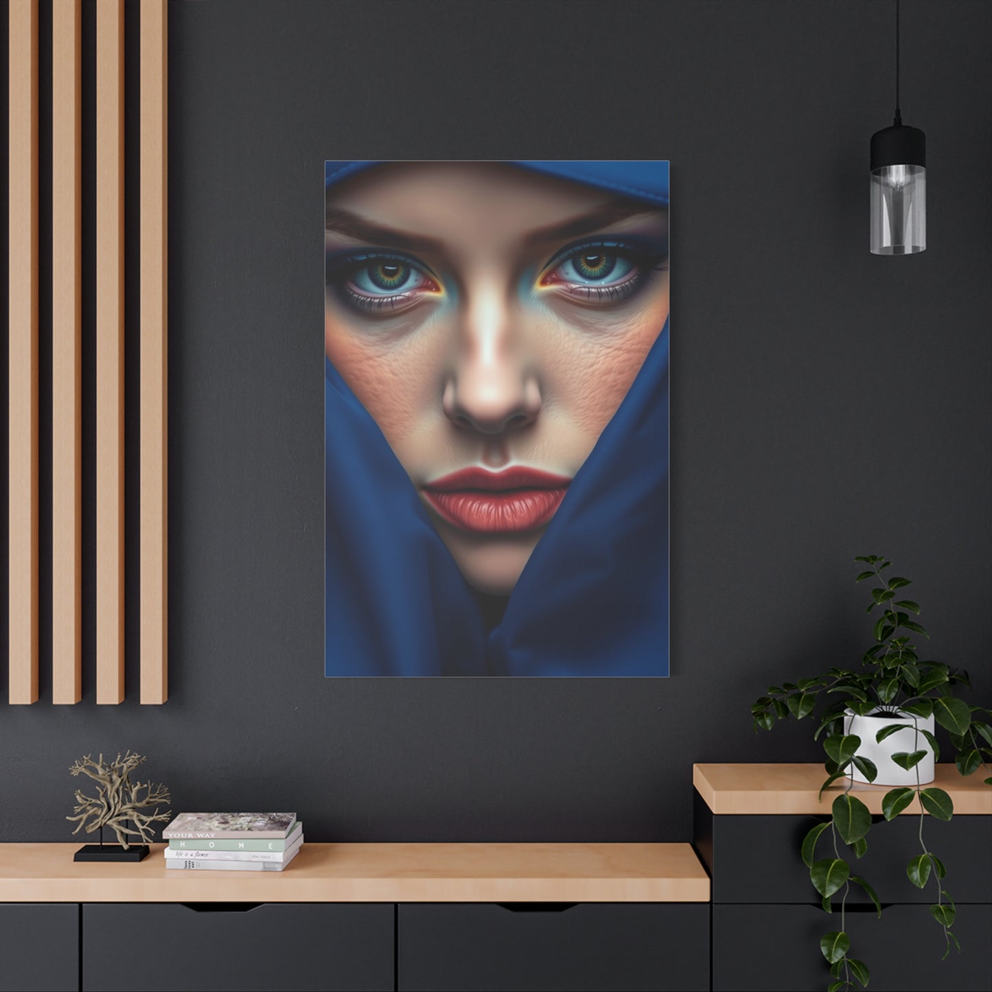 Elite Navy Blue Art Vision Wall Art & Canvas Print