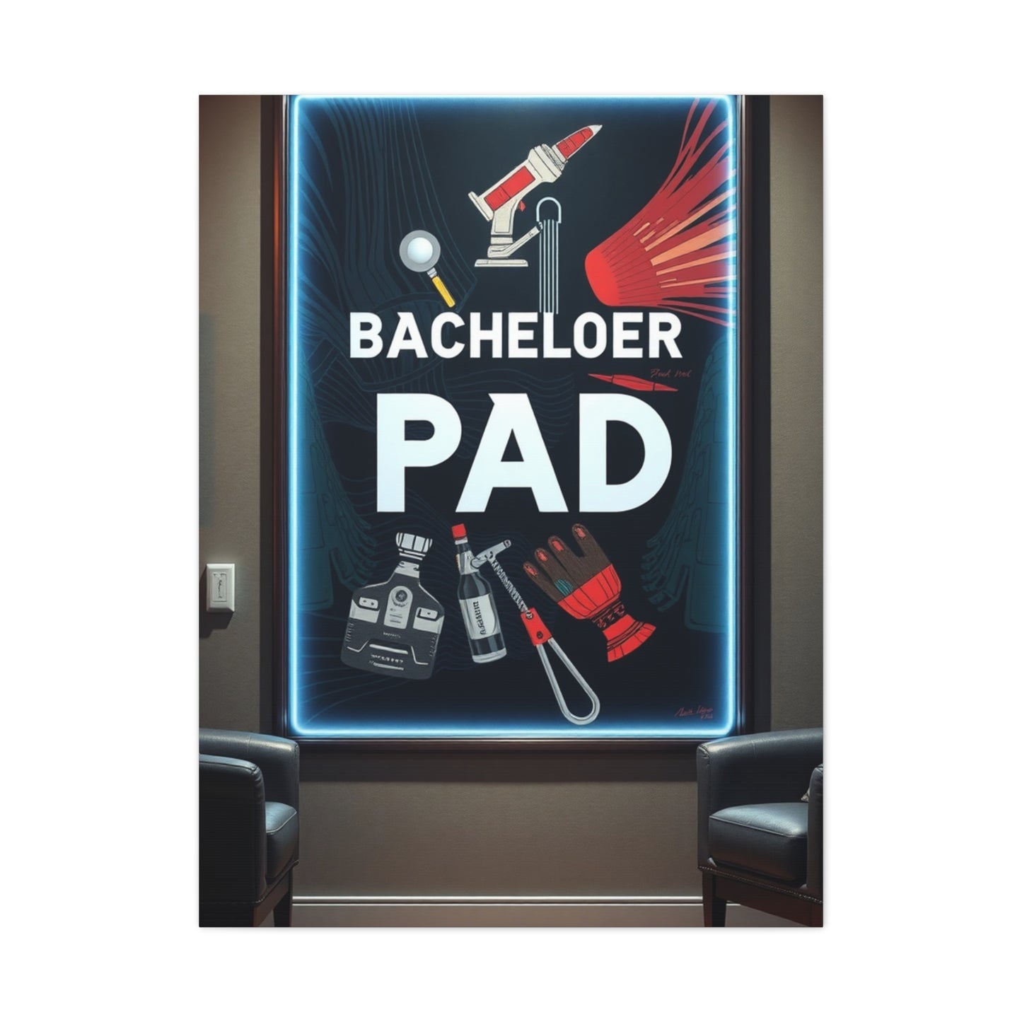 Supreme Bachelor Pad Art Collection Wall Art & Canvas Print
