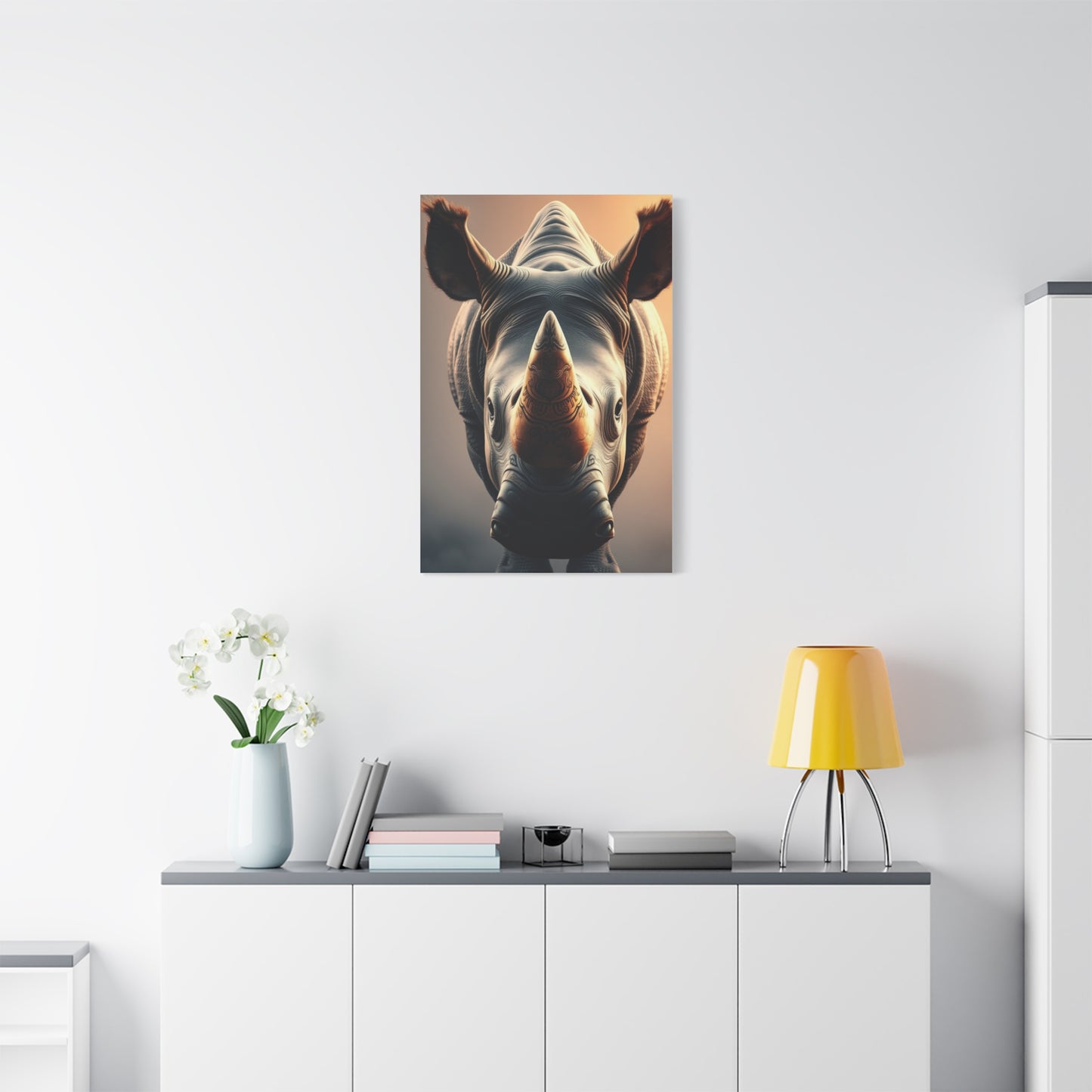 Rhinoceros Art Supreme Gallery Wall Art & Canvas Print