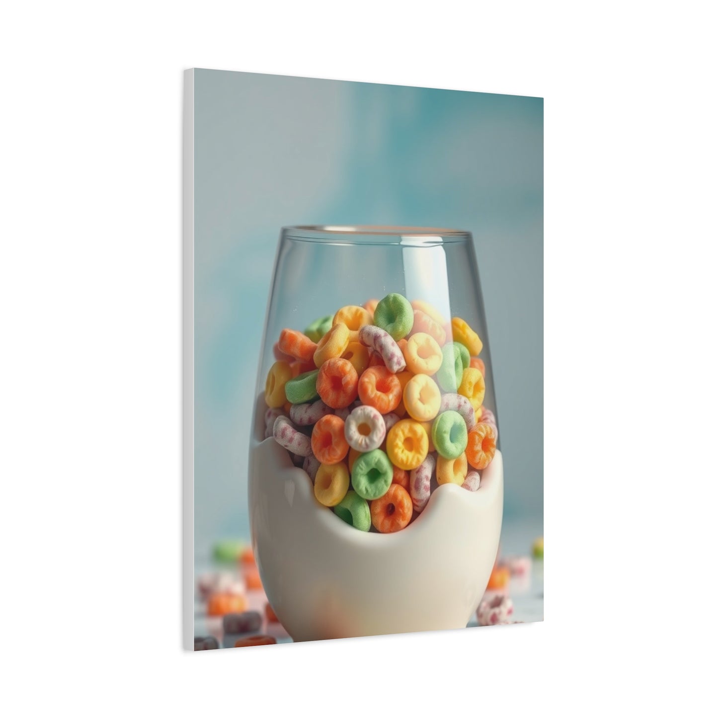 Opulent Cereal Symphony Canvas Wall Art & Canvas Print