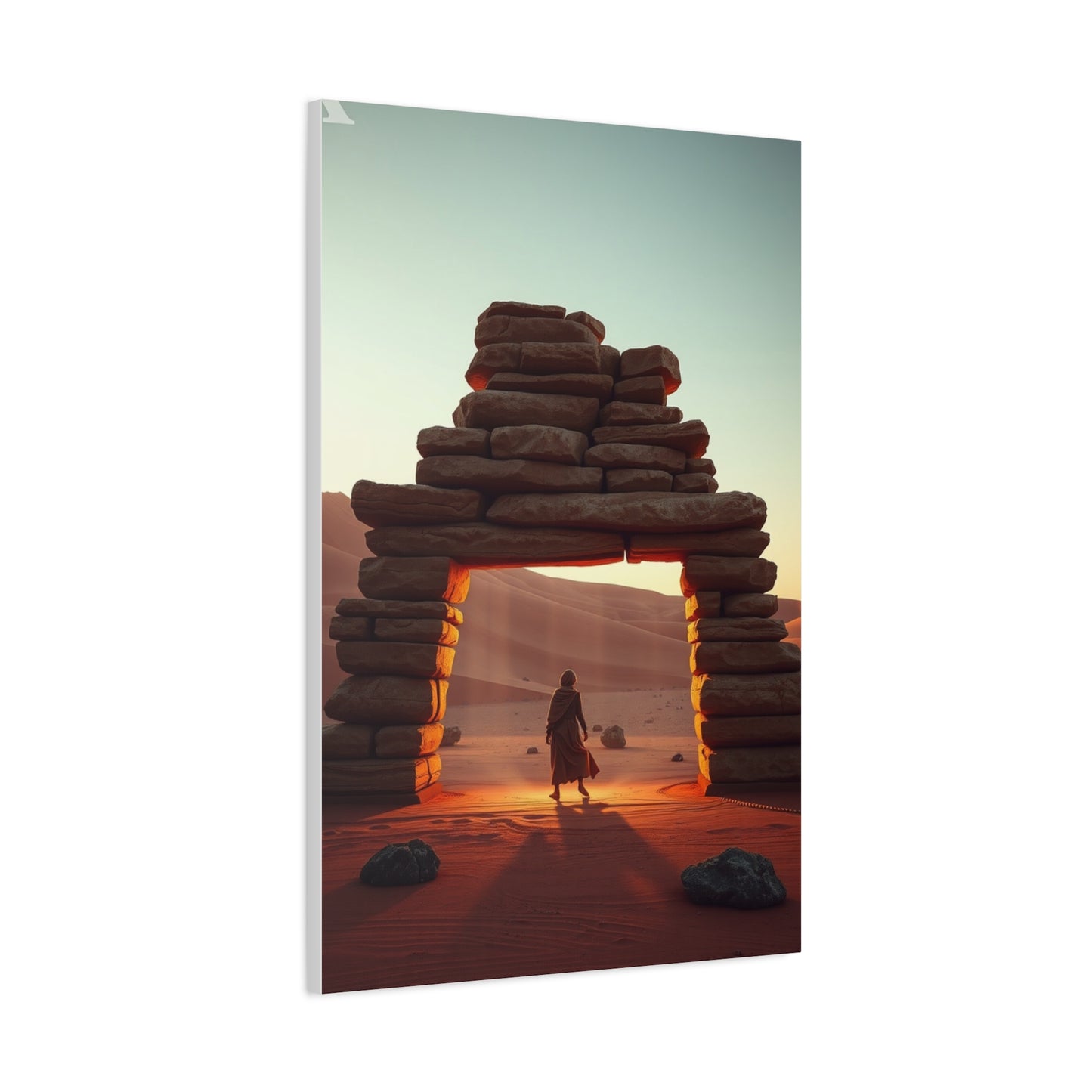 Amber Mirage Canvas Wall Art & Canvas Print