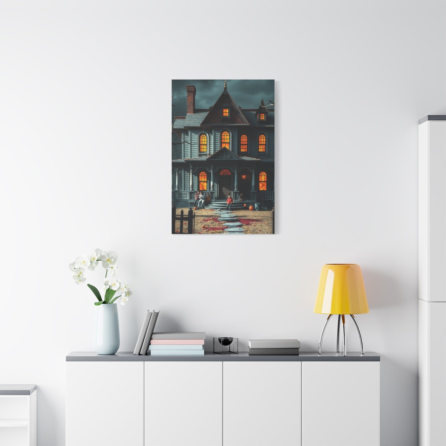 Haunted House Art Refined Canvas Wall Art & Canvas Print