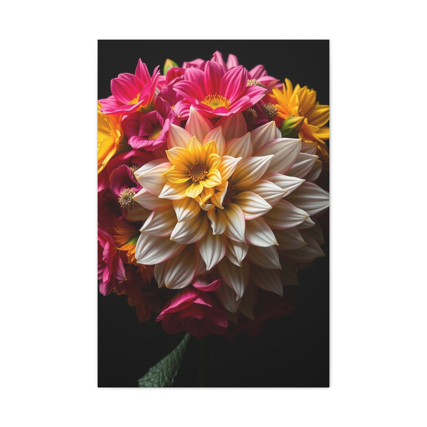 Blooming Aura Canvas Wall Art & Canvas Print