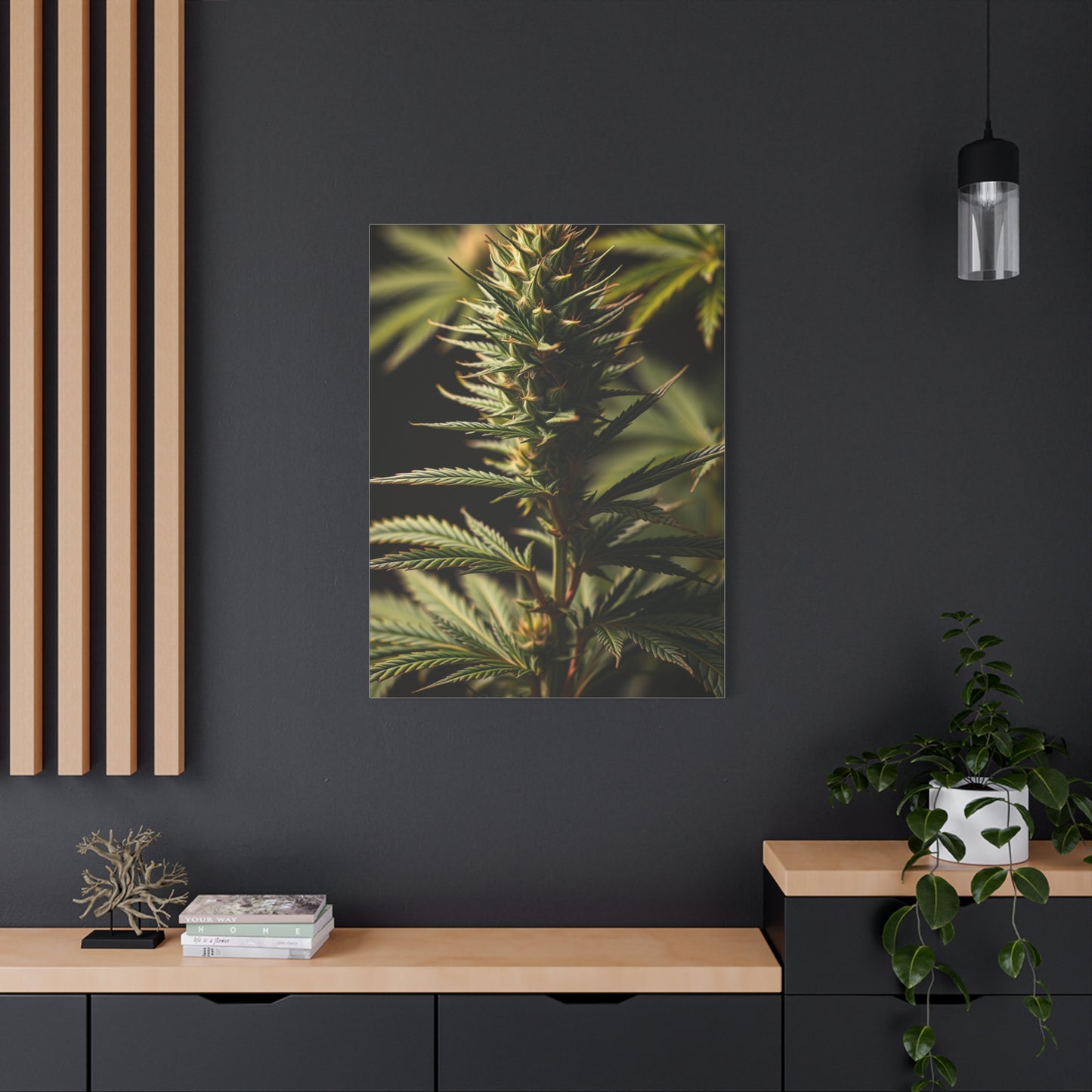 Verdant Elegance Canvas Wall Art & Canvas Print