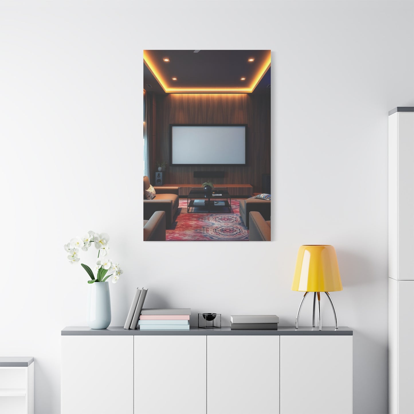 Cinematic Elegance Canvas Wall Art & Canvas Print