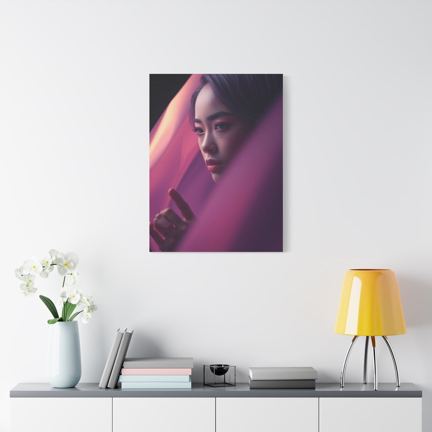 Imperial Violet Vignette Wall Art & Canvas Print