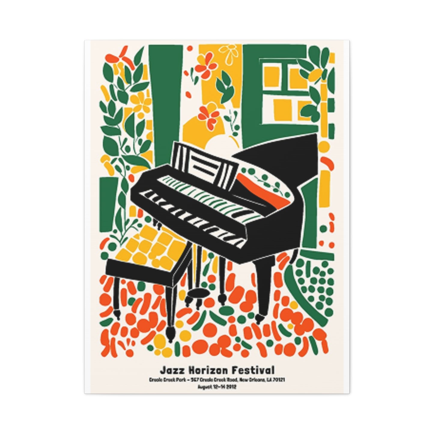 Jazz Horizon Festival Wall Art & Canvas Prints