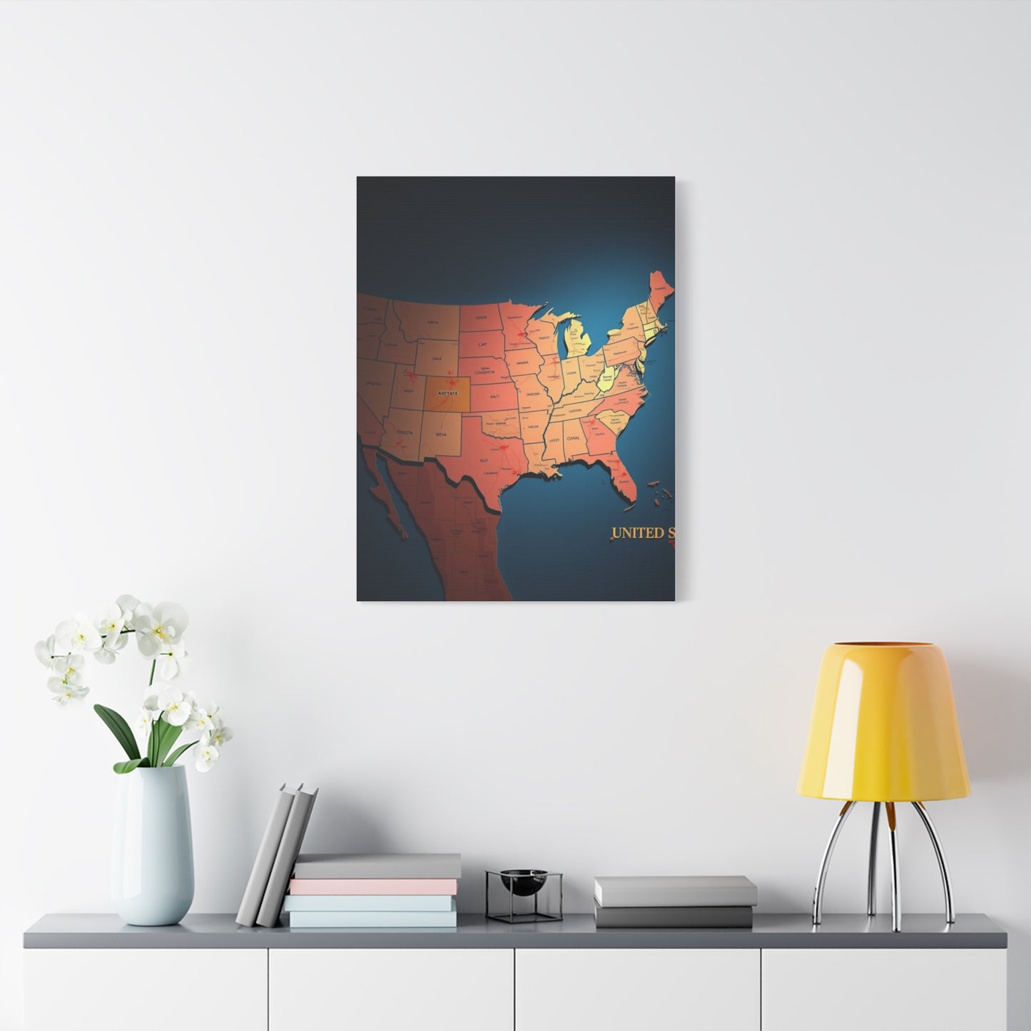 Patriotic Panorama Art Wall Art & Canvas Print