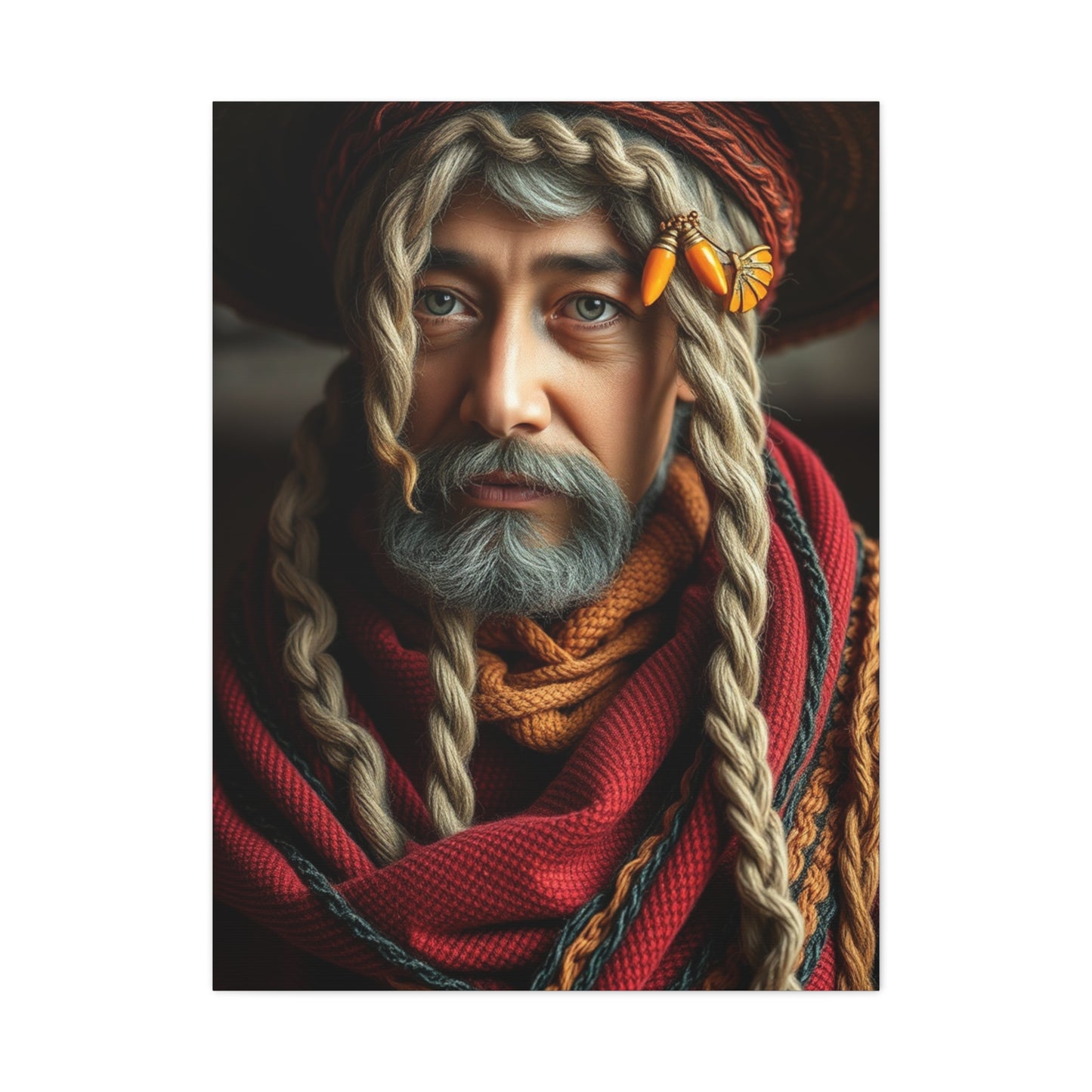 Vintage Serenity Panels Wall Art & Canvas Print