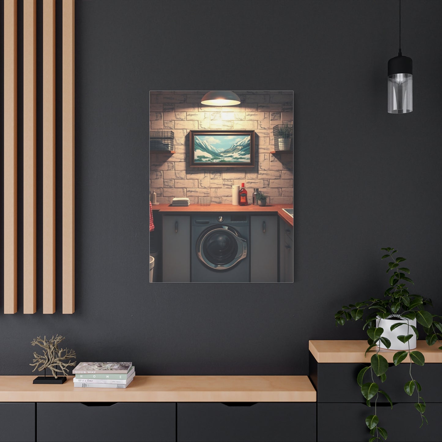 Masterpiece Laundry Room Art Vision Wall Art & Canvas Print