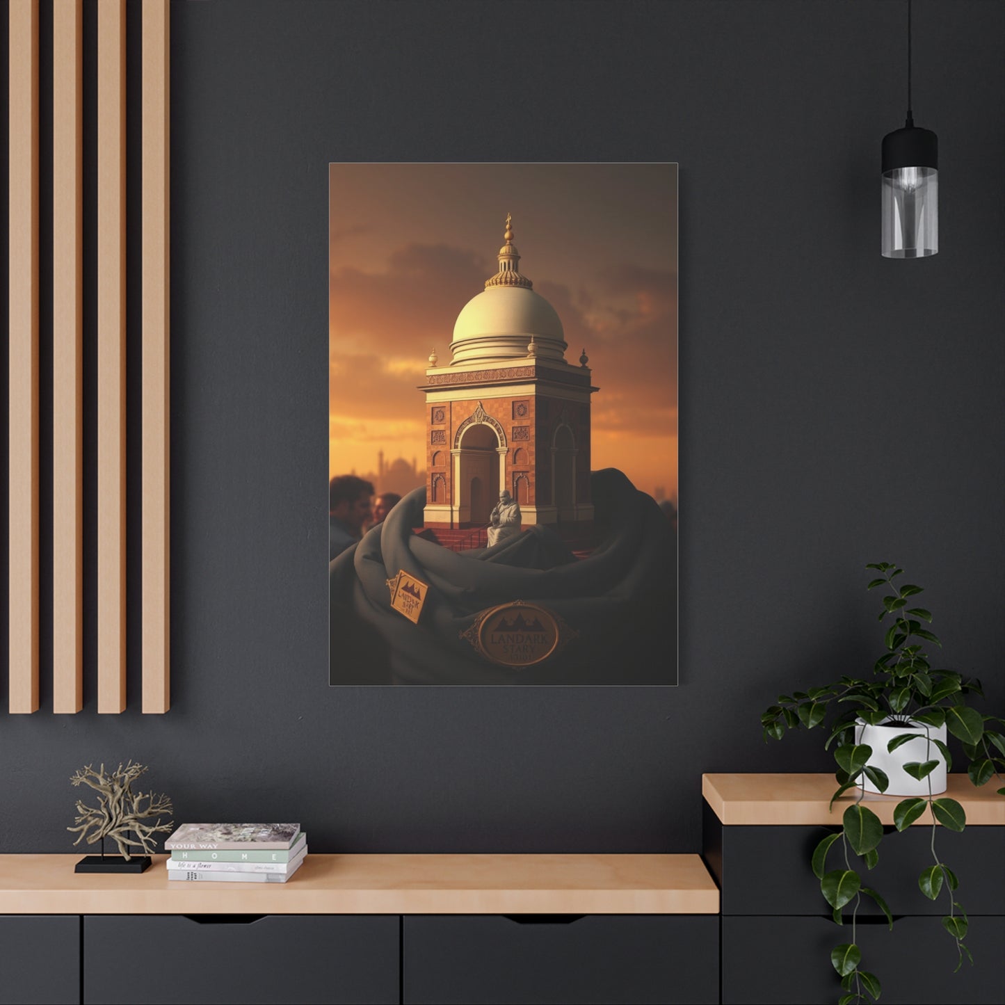 Vision Landmark Art Art Wall Art & Canvas Print