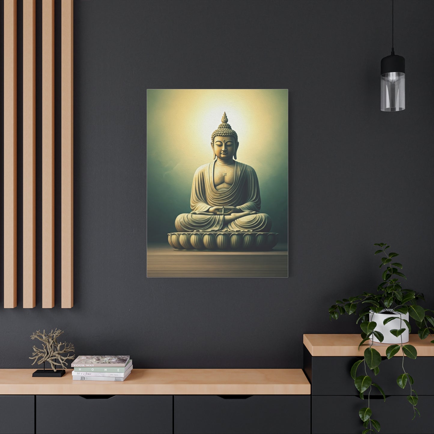 Radiant Harmony Buddha Meditation Wall Art & Canvas Prints