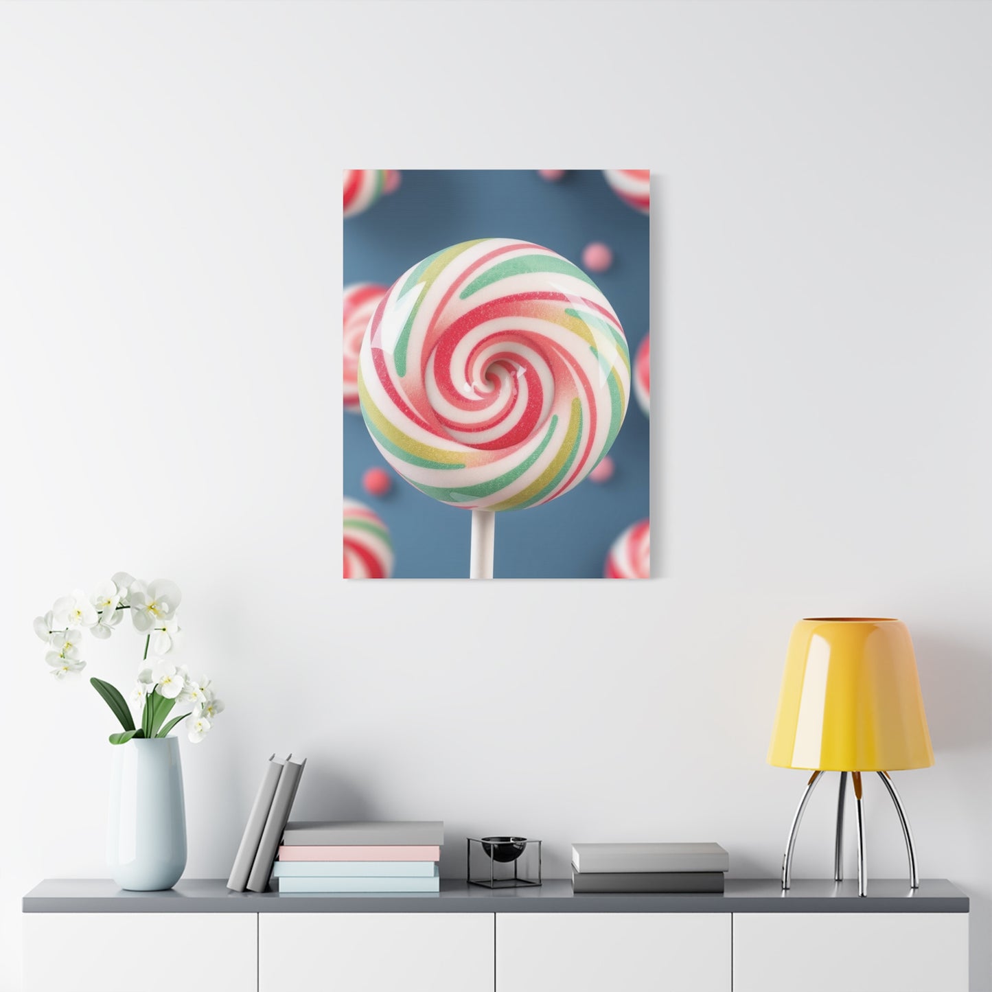 Radiant Candy Illusion Wall Art & Canvas Print