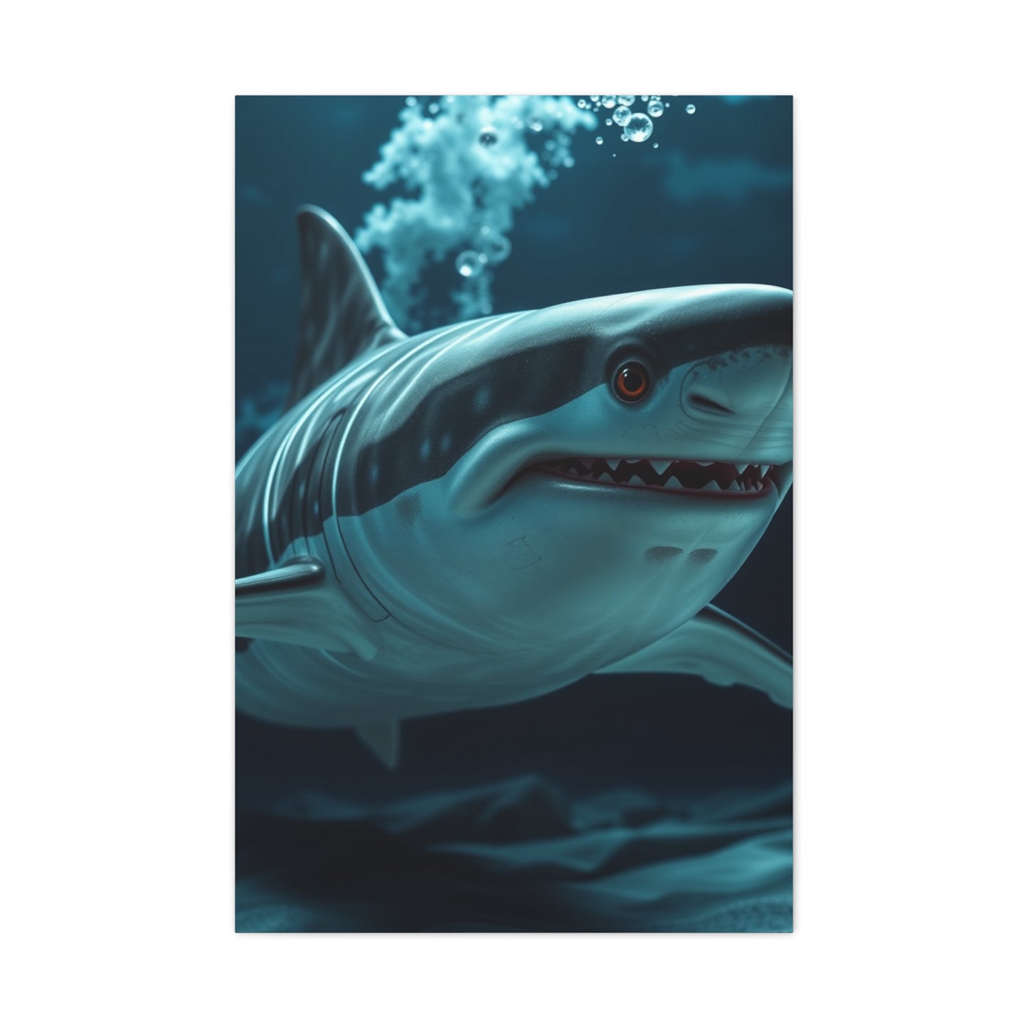 Deep Blue Majesty Canvas