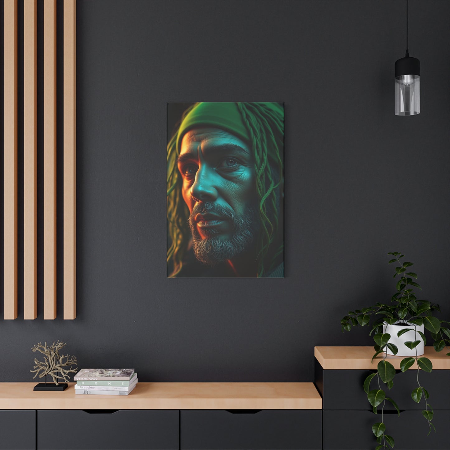 Jade Tranquility Art Wall Art & Canvas Print
