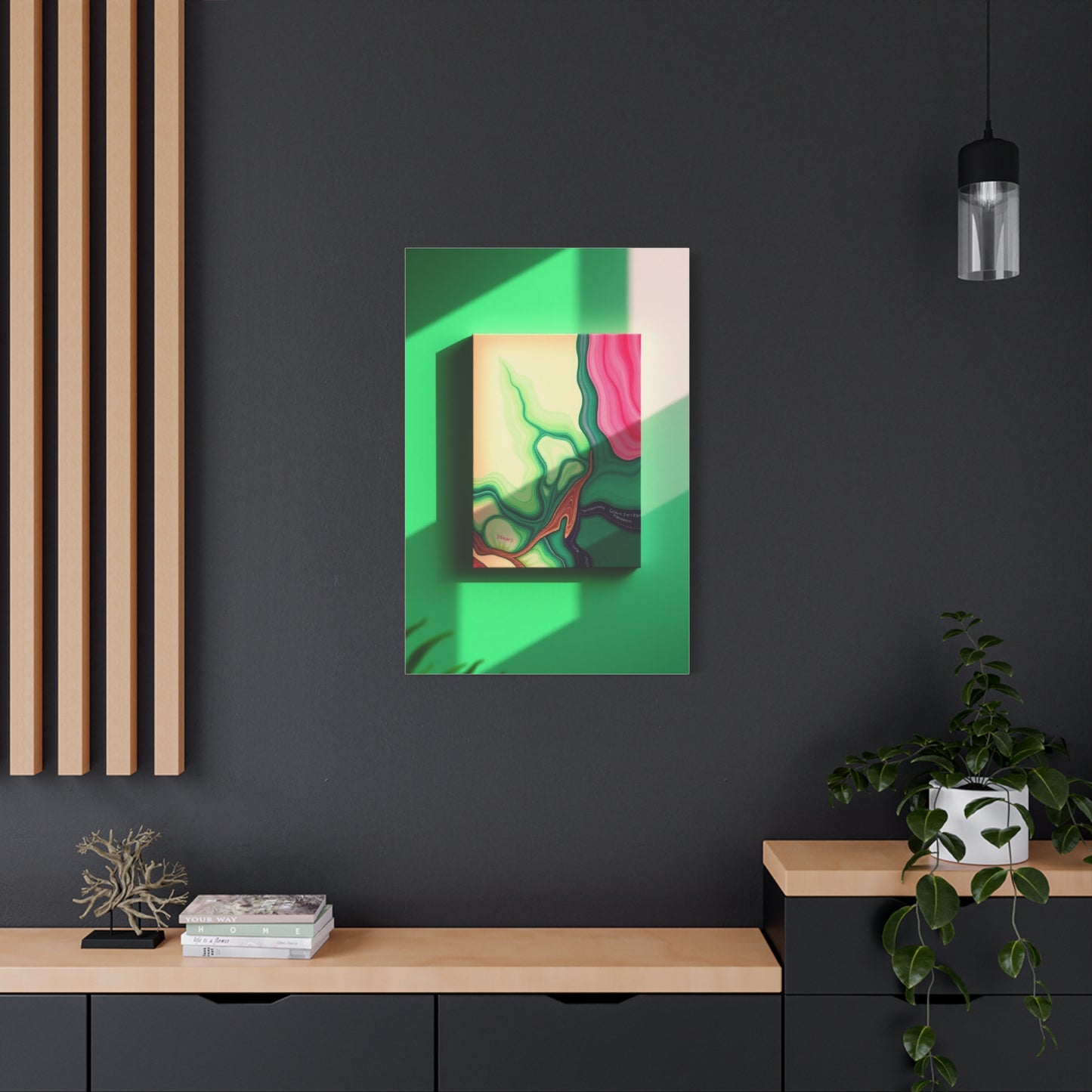 Collection Green & Pink Canvas Art Art Wall Art & Canvas Print