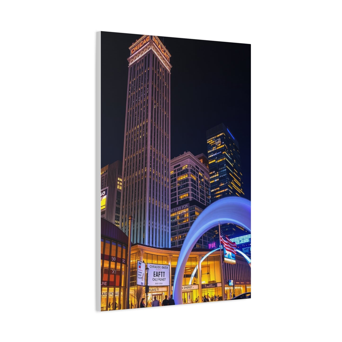 Chicago Art Refined Canvas Wall Art & Canvas Print